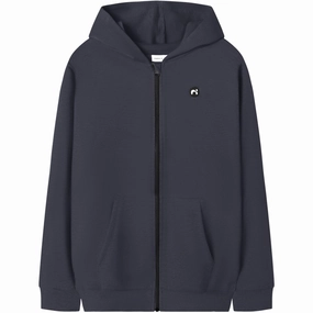 Name It Dark Sapphire Nkmvimo Ls Sweat Card Bru Noos Elite Trailblazer