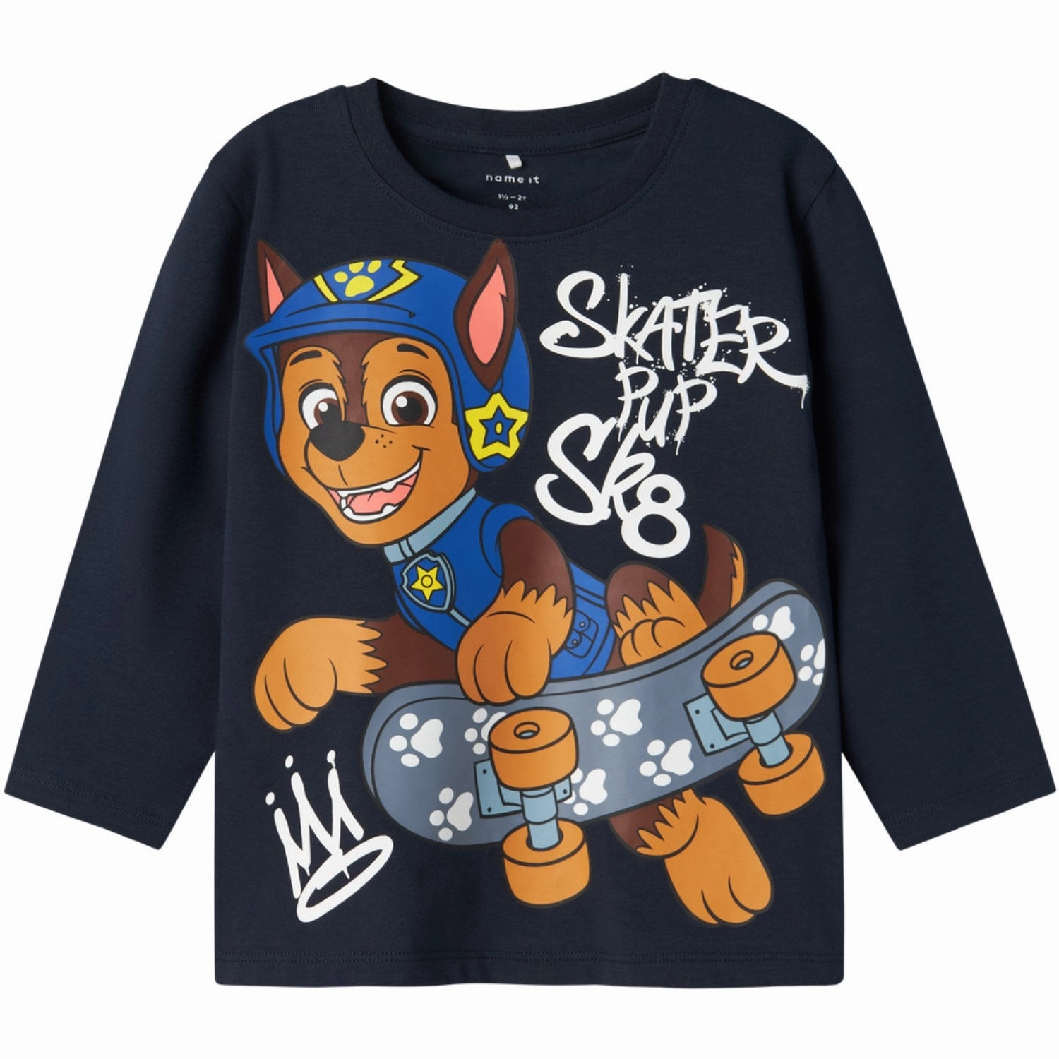 Pristine Name It Dark Sapphire Nord Paw Patrol Regular Blouse High-end