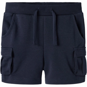 Name It Dark Sapphire Oli Sweat Shorts Noos Artisanal Pristine
