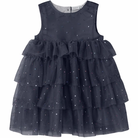 Name It Dark Sapphire Rasille Spencer Dress Universal Artisanal