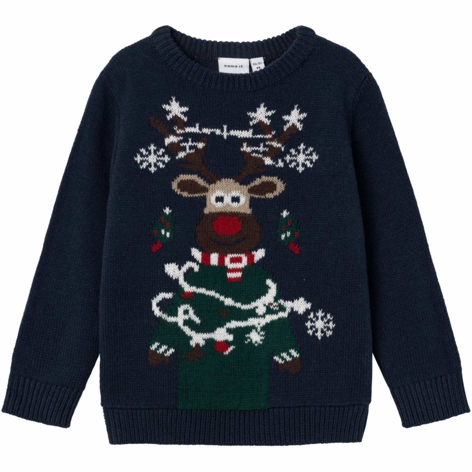 Valuable Name It Dark Sapphire Rijulle Knit Blouse Celebrated