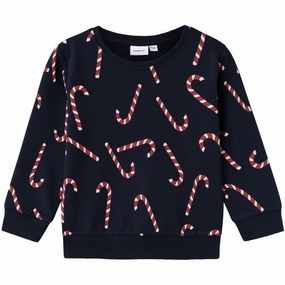 Name It Dark Sapphire Rjolly Regular Sweatshirt Futuristic Heritage