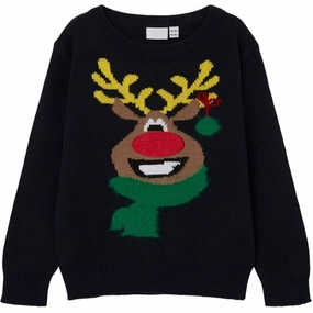 Name it Dark Sapphire Rullo Knit Sweater Superior Sublime