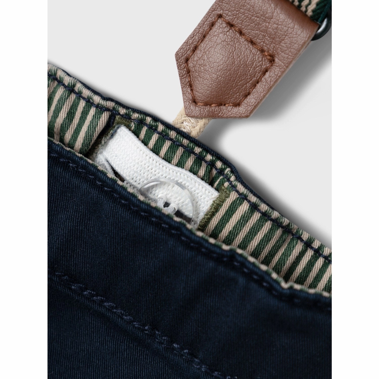 Name It Dark Sapphire Ryan Slim Chino Twill Pants Signature
