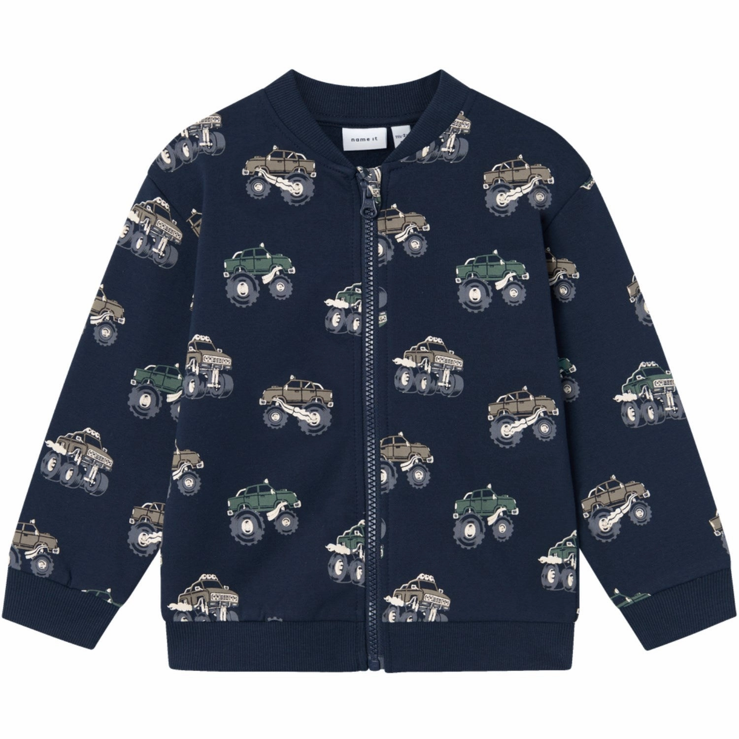 Name It Dark Sapphire Seb Regular Sweat Cardigan Supremacy Fashion