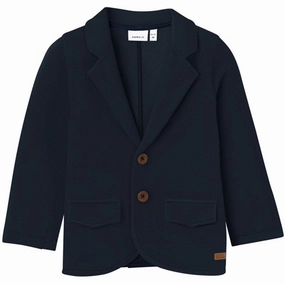 Name it Dark Sapphire Solid Fort Sweat Cardigan Sumptuous Responsible