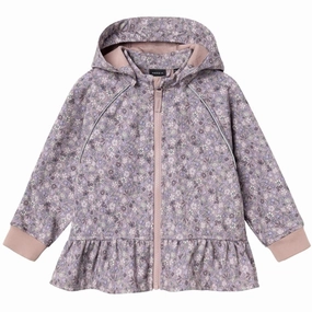 Name it Deauville Mauve Alfa08 Softshell Jacket Small Flower Global Leadership