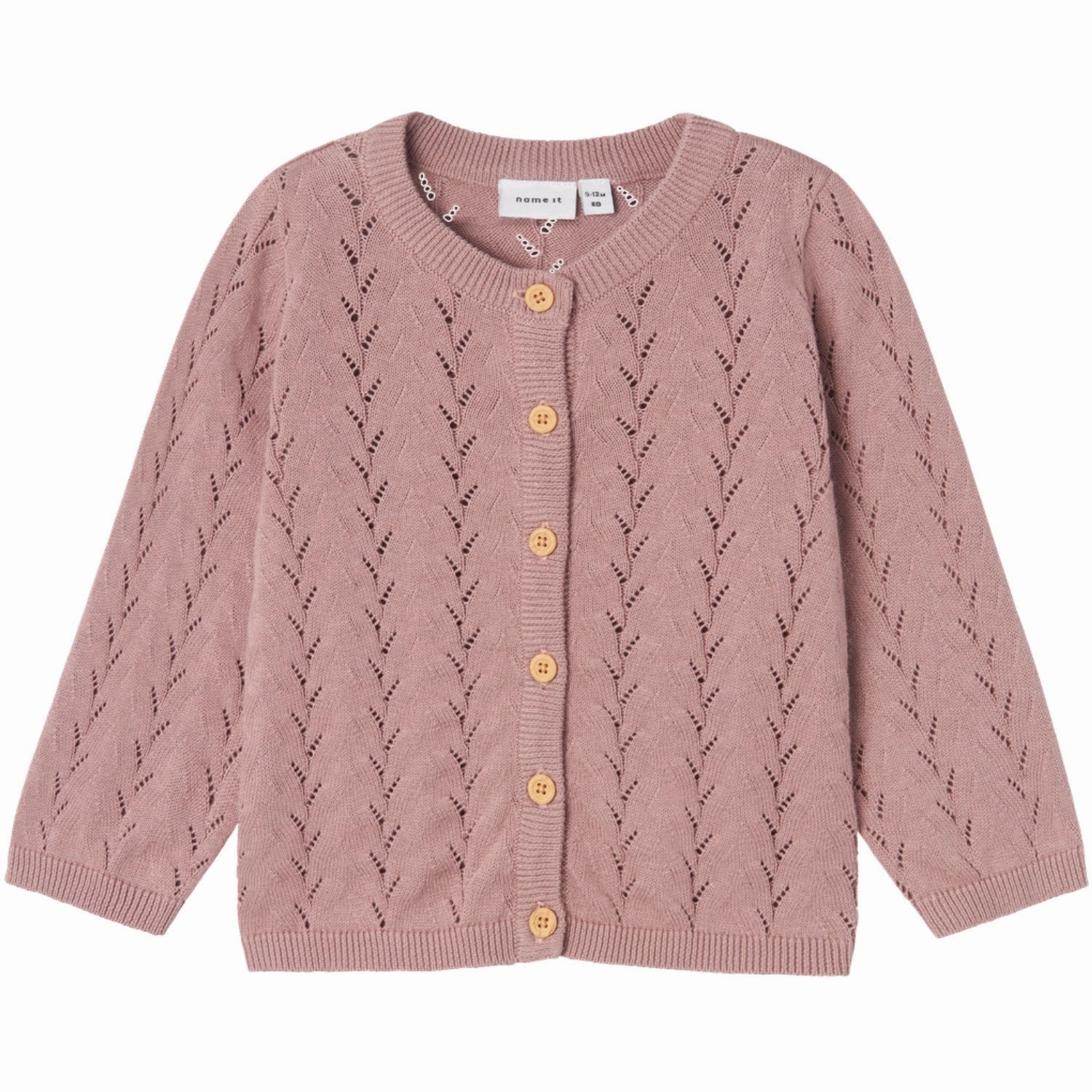 Name It Deauville Mauve Banni Knit Cardigan Noos Signature Lavish