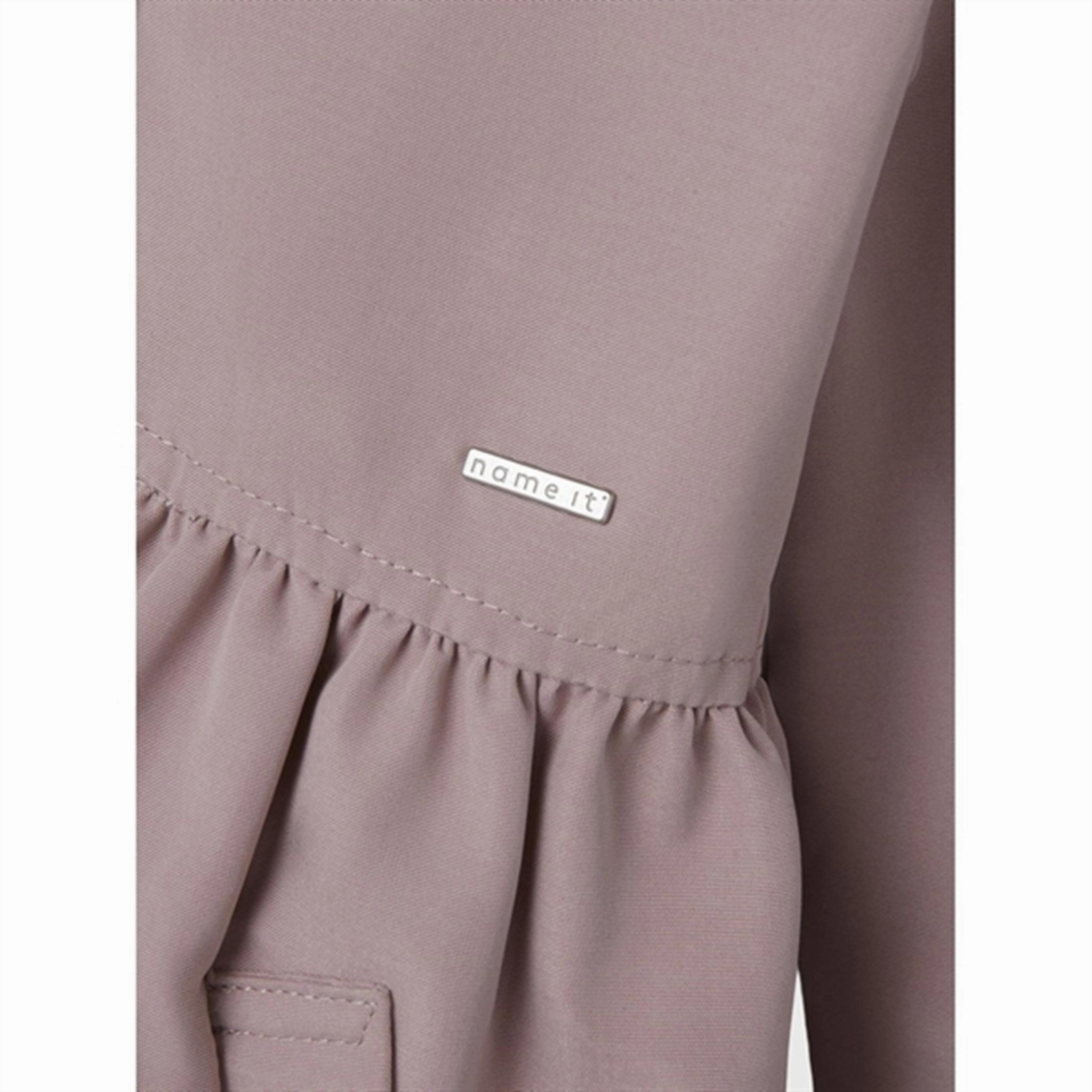 Name it Deauville Mauve Madelin Trenchcoat Print