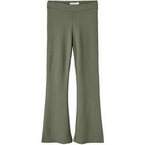 Name It Deep Lichen Green Frikkali Bootcut Pants Noos Excellence Noble