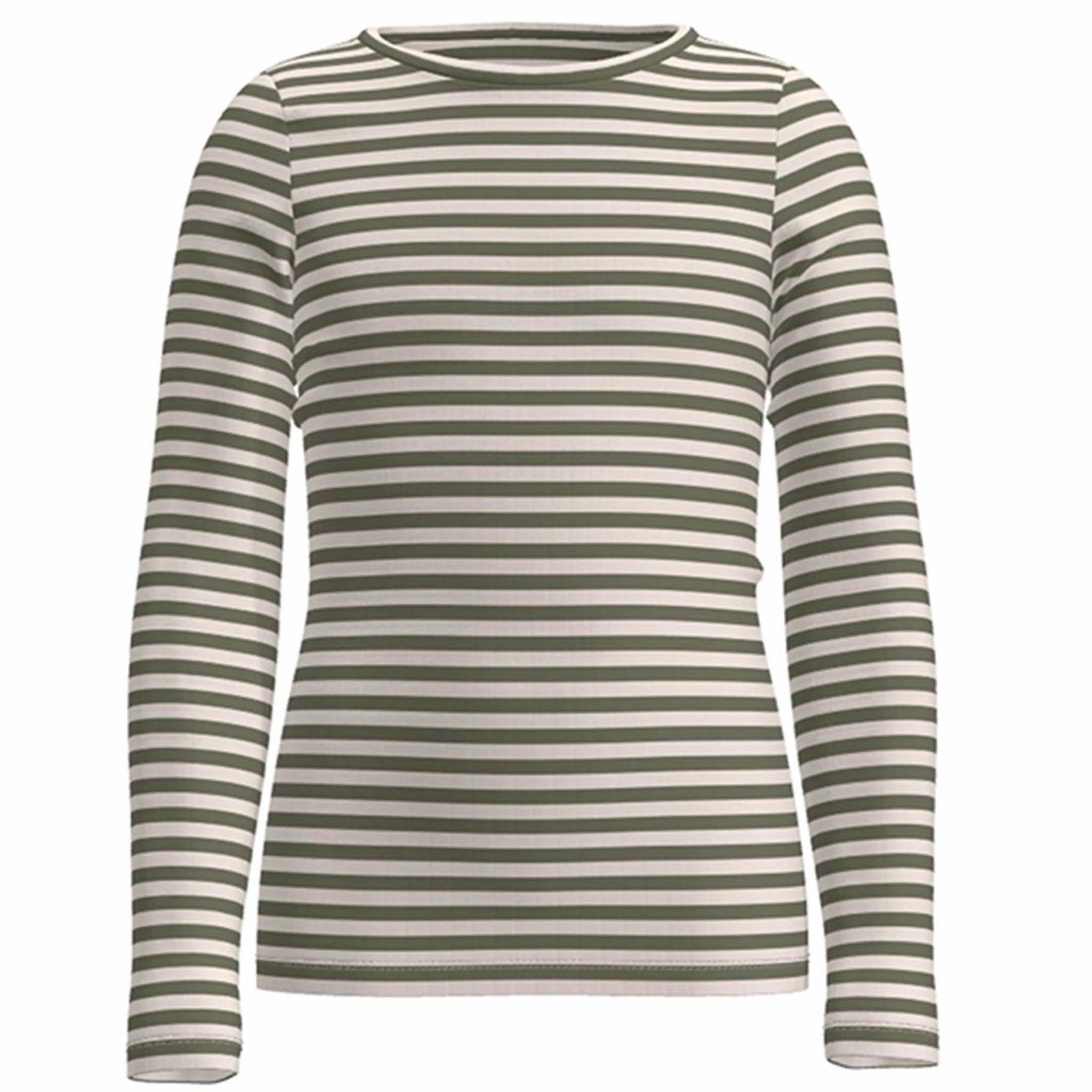 Name it Deep Lichen Green Suraja Blouse Stripe Noos Premium Quality Captivating