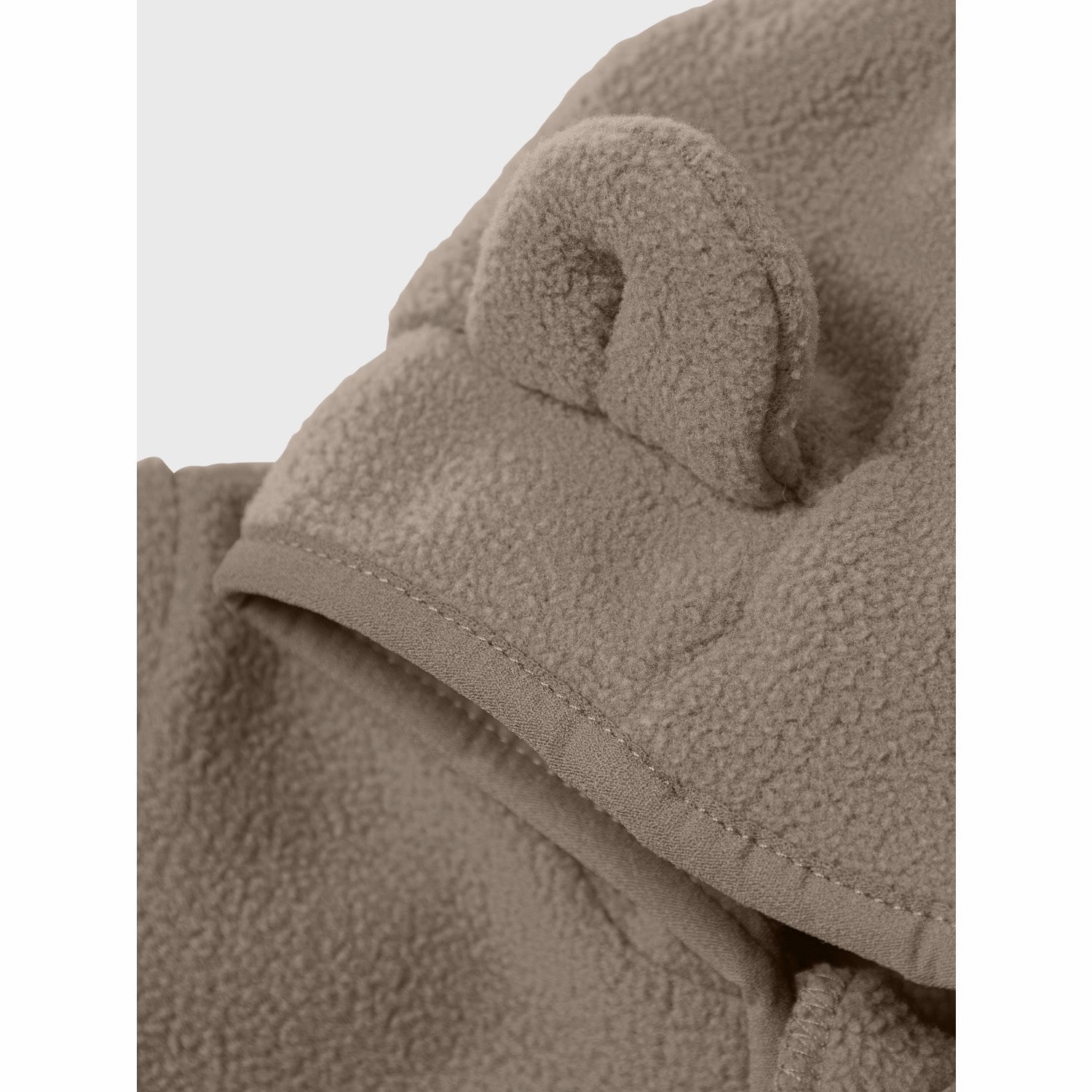 Name It Desert Taupe Meeko Fleece Jacket Finest