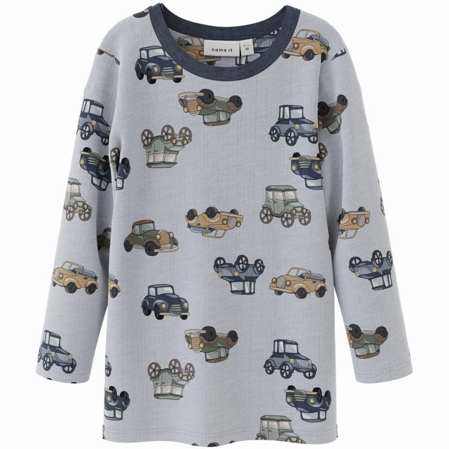 Name It Gray Dawn Wang Wool Needle Blouse Noos Masterpiece Charismatic