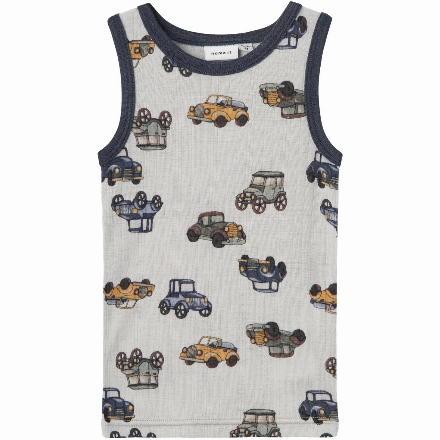Name It Gray Dawn Wang Wool Needle Tank Top Noos Sought-after Artistic