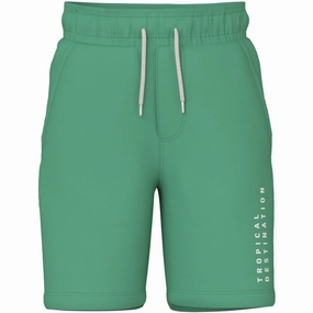 Name It Green Spruce Herry Sweat Shorts Rare Sophisticated