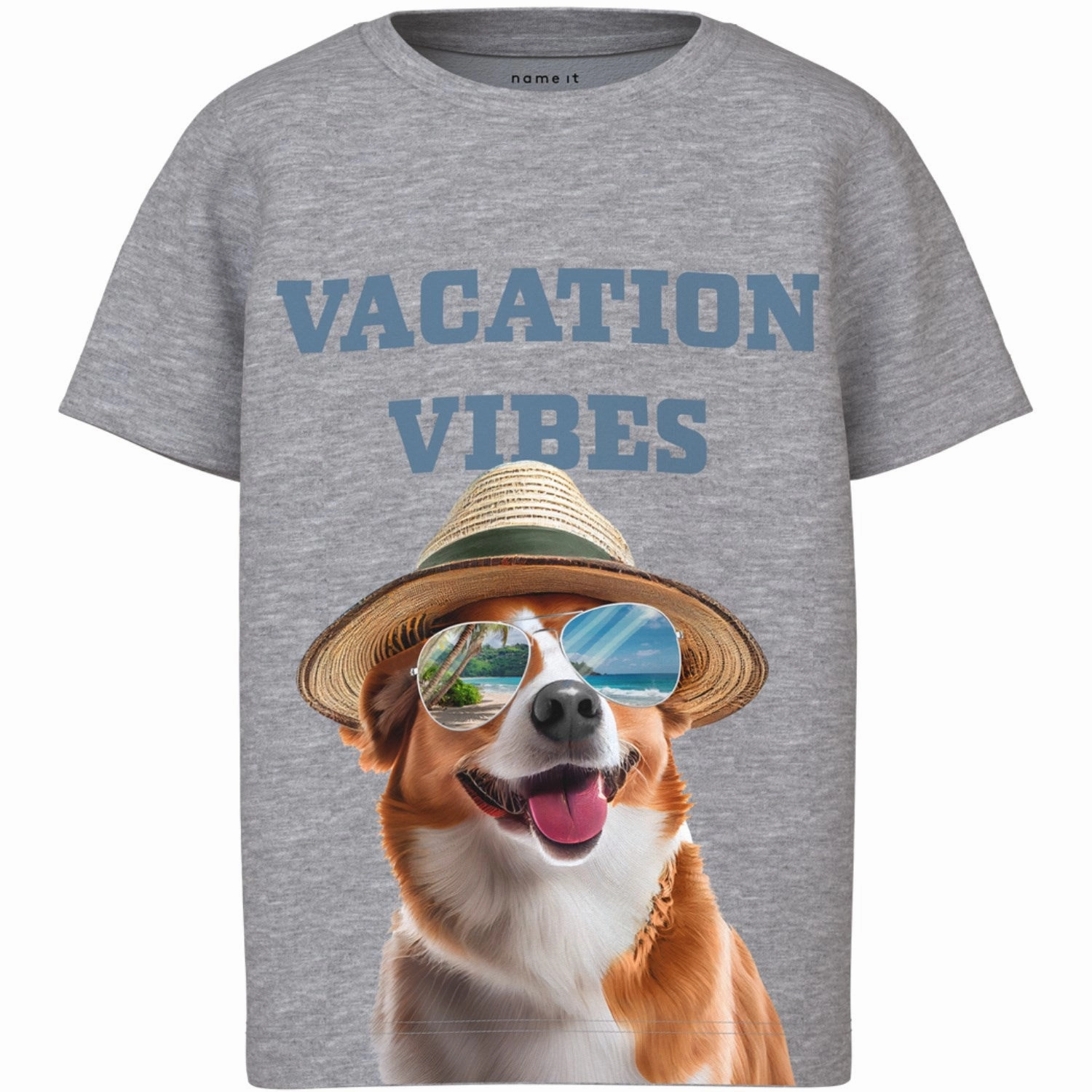 Name It Grey Melange Holger T-Shirt Elegant Trend