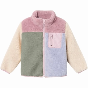 Name It Icelandic Blue Monica Teddy Jacket Cutting-edge Esteemed