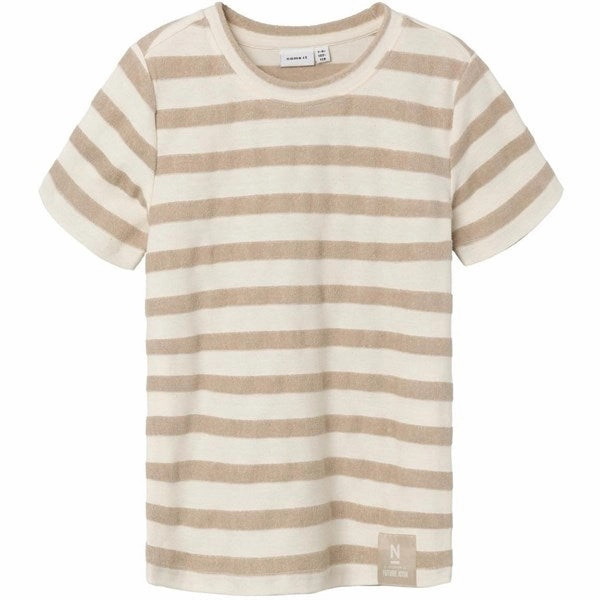 Name it Jet Stream / Pure Cashmere Dunster T-Shirt Futuristic Retro