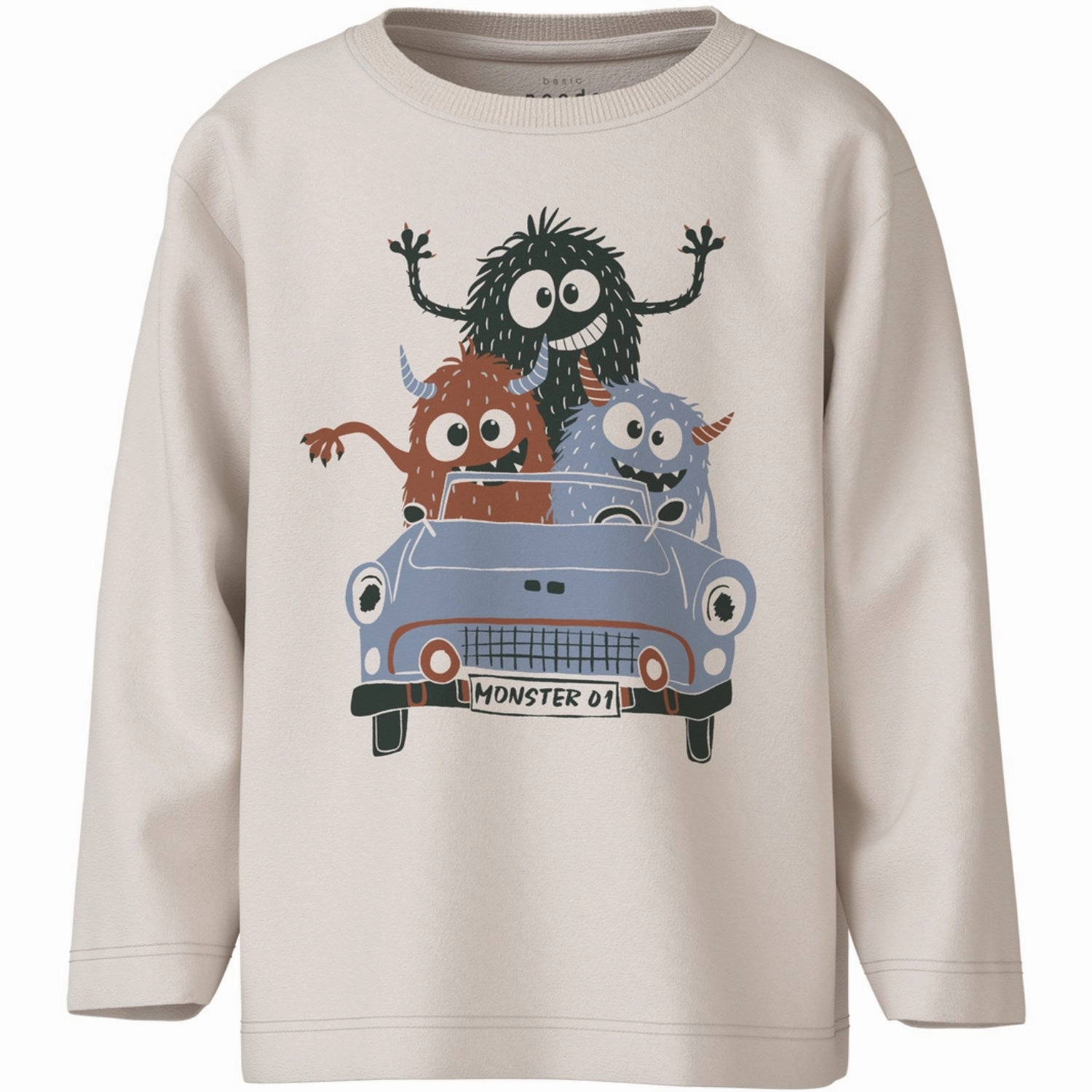 Finest Name It Jet Stream Monsters In Car Vagno Loose Blouse Durable