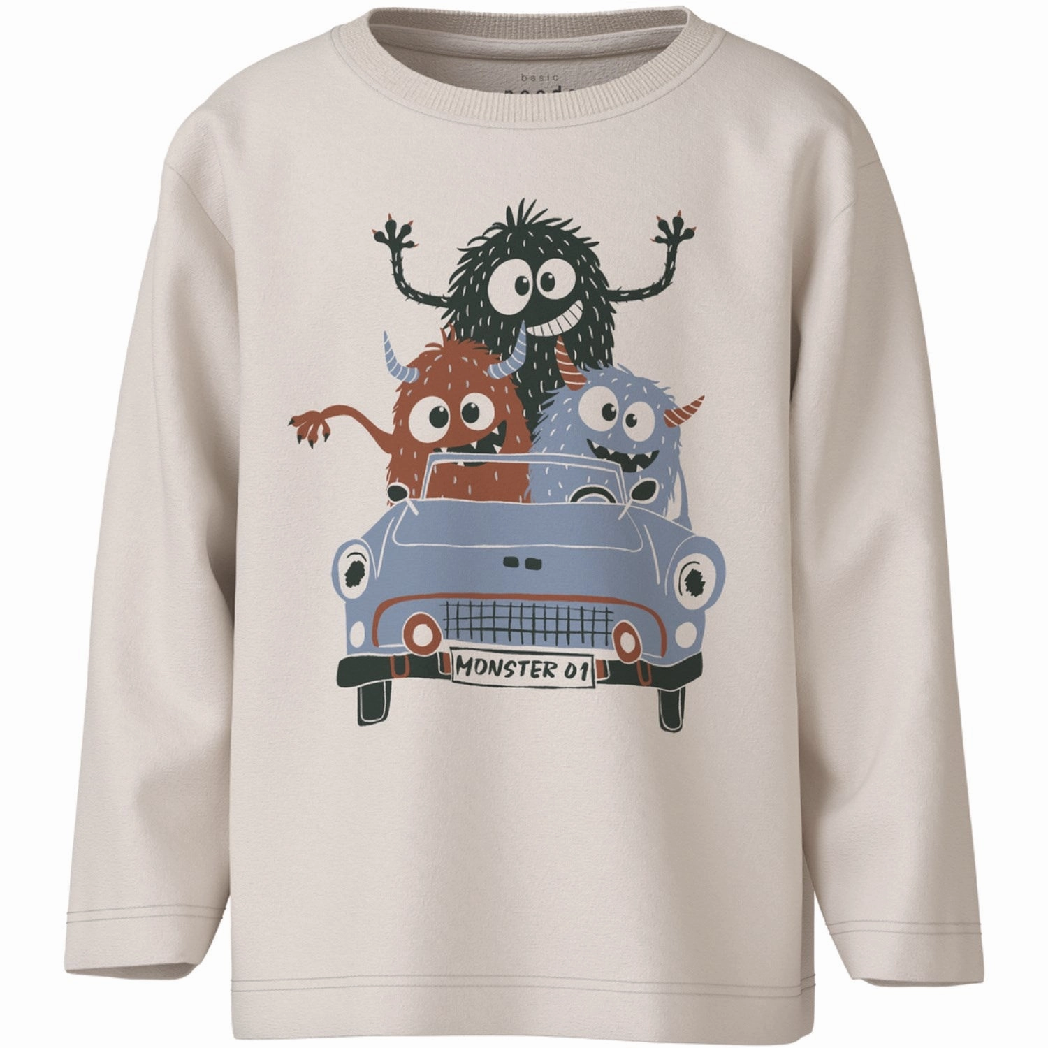 Name It Jet Stream Monsters In Car Vagno Loose Blouse Signature Exceptional