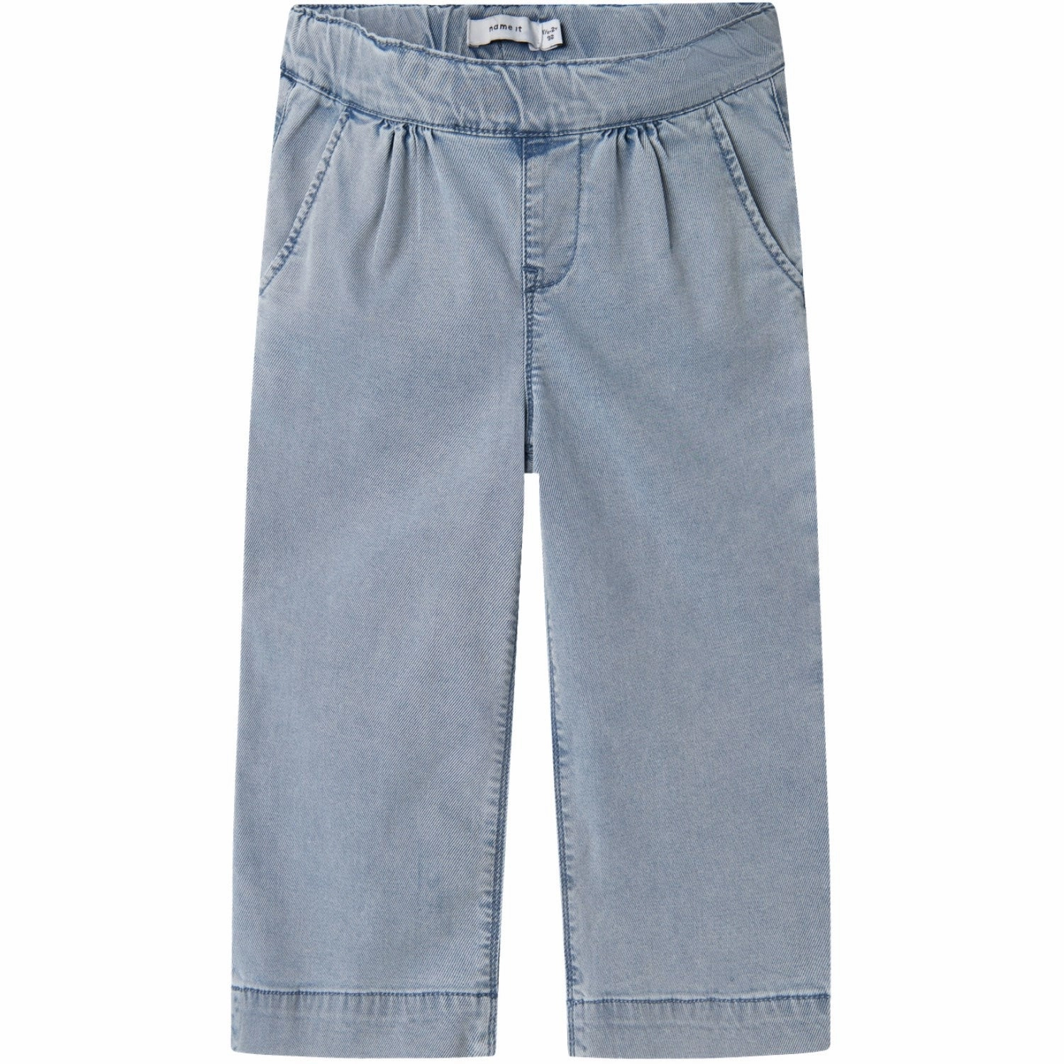 Name It Light Blue Denim Bella Wide Jeans Retro Exceptional
