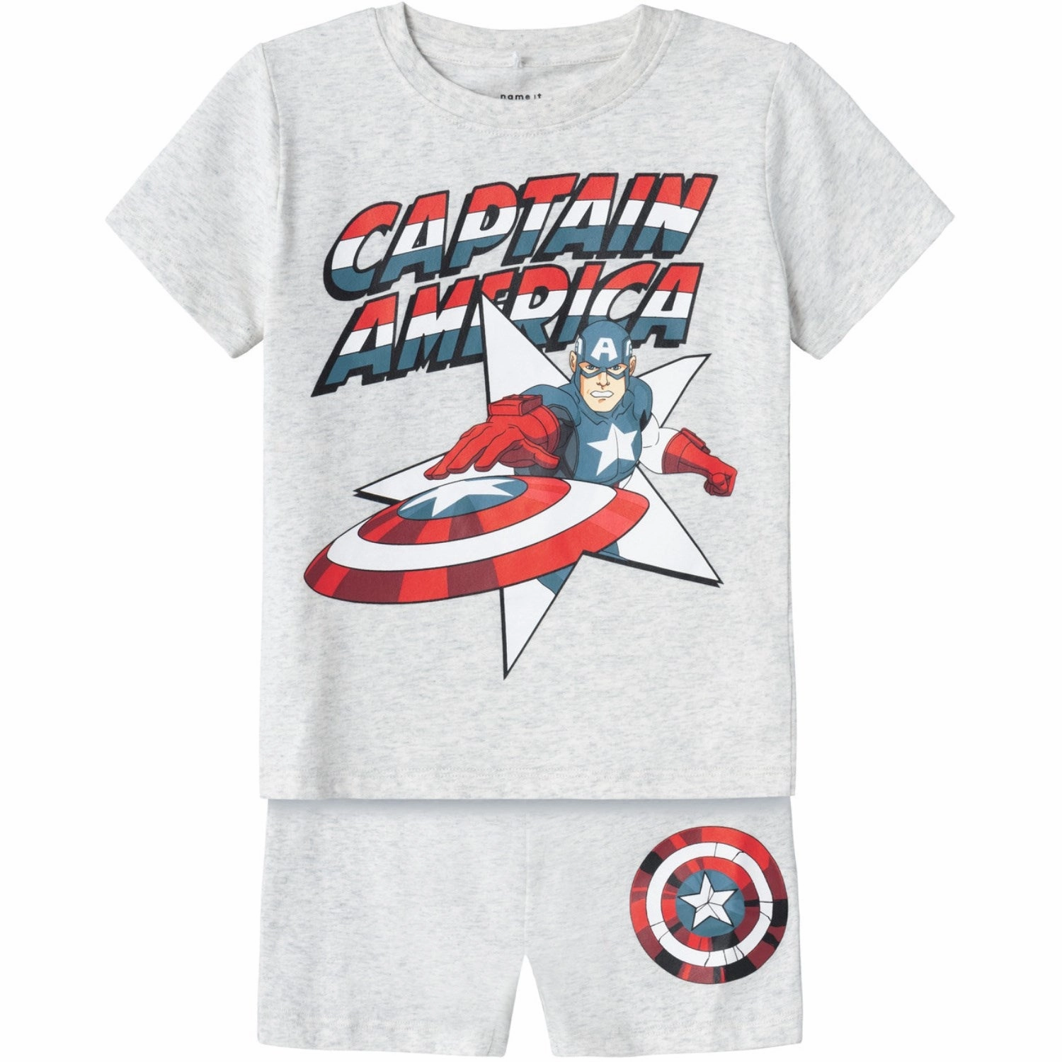Name It Light Grey Melange Anderson Marvel Nightset Ethical Captivating