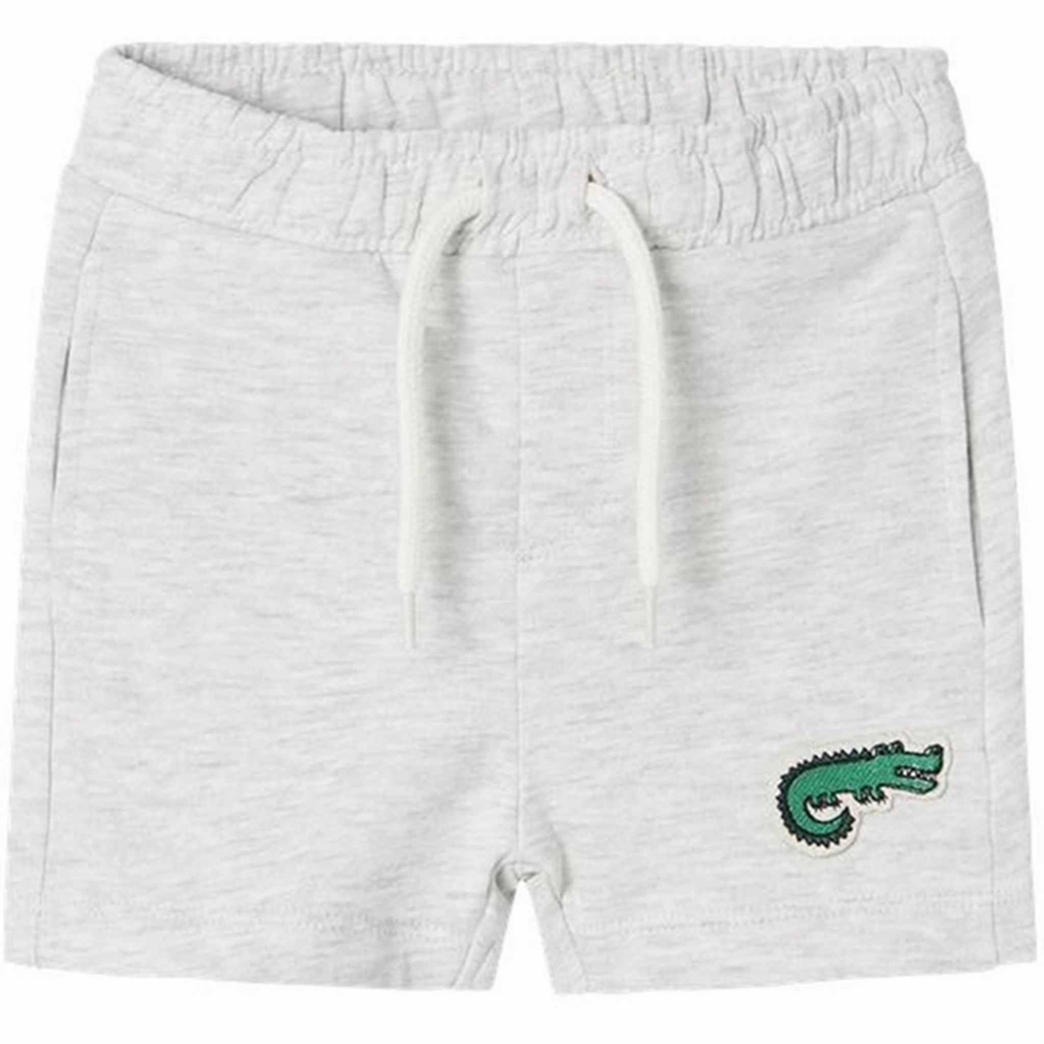 Name it Light Grey Melange Dike Sweat Shorts Visionary Unique