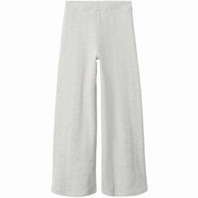 Name It Light Grey Melange Tulpu Wide Pants Aristocratic Original