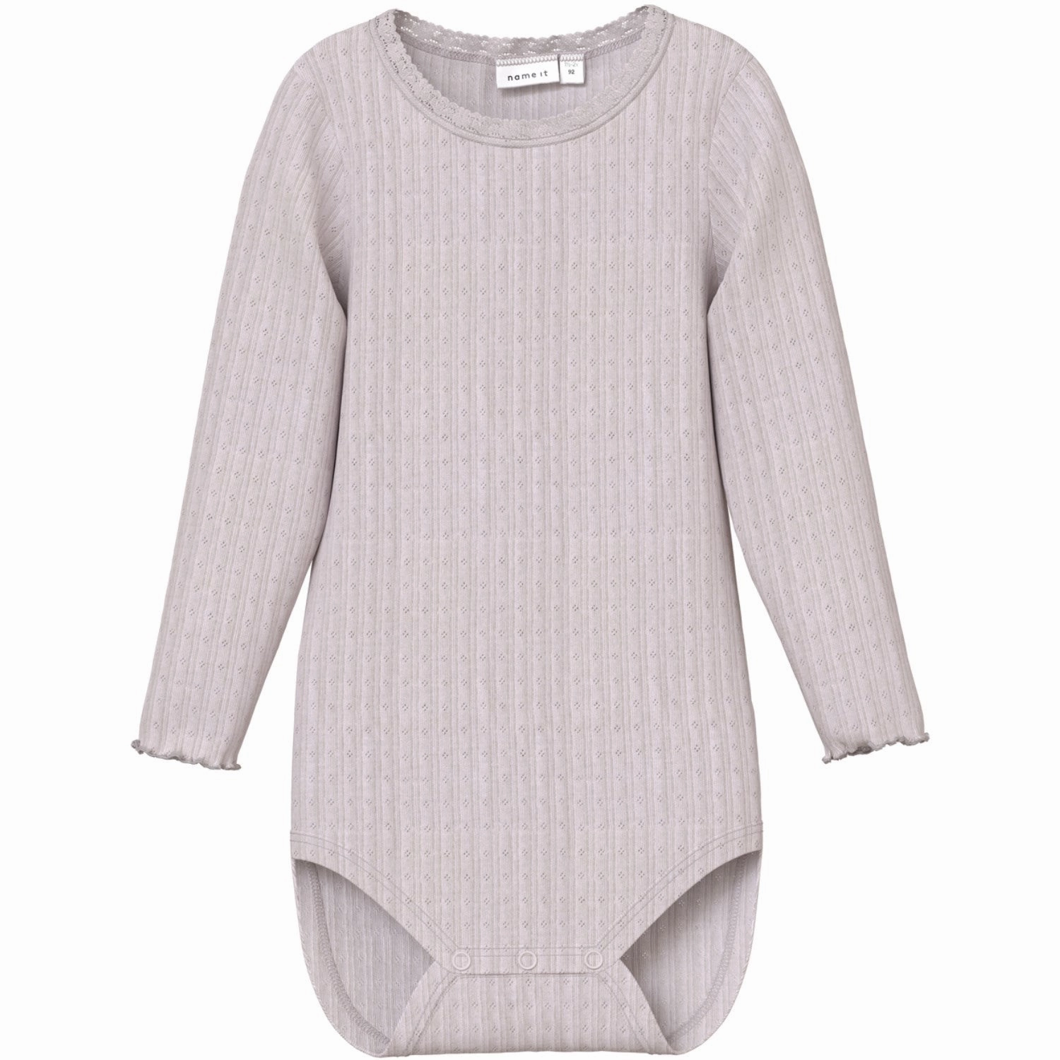 Name It Lilac Ash Wossa Wool/Silk Rib Body Artistic Respected