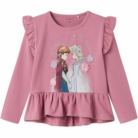 Name It Mauve Orchid Okina Frozen Blouse Supremacy Chic