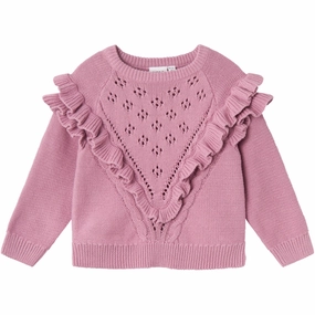 Name It Mauve Orchid Rilisa Knit Blouse Lavish Innovator