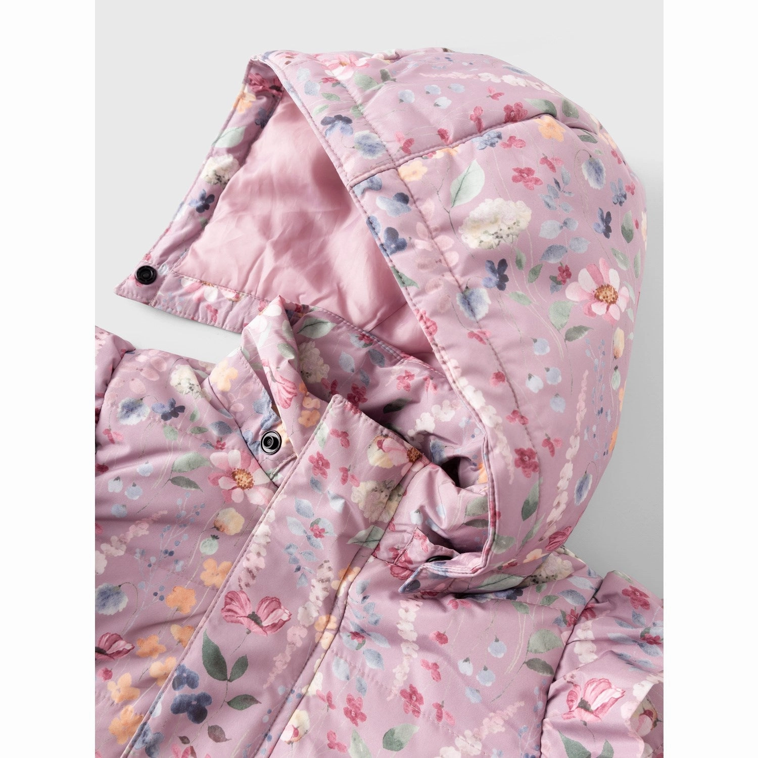 Name It Mauve Shadows Flower Mountain05 Jacket AOP Fo Trendy