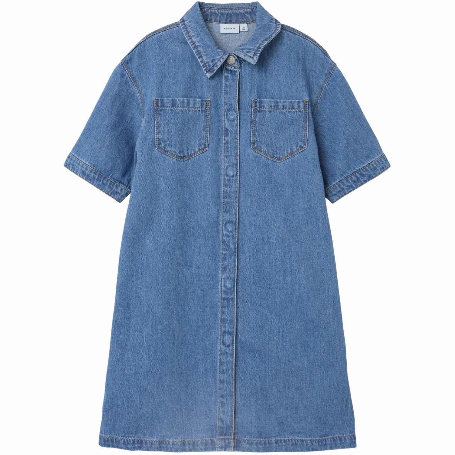 Acclaimed Name It Medium Blue Denim Jannet Denim Dress Durable