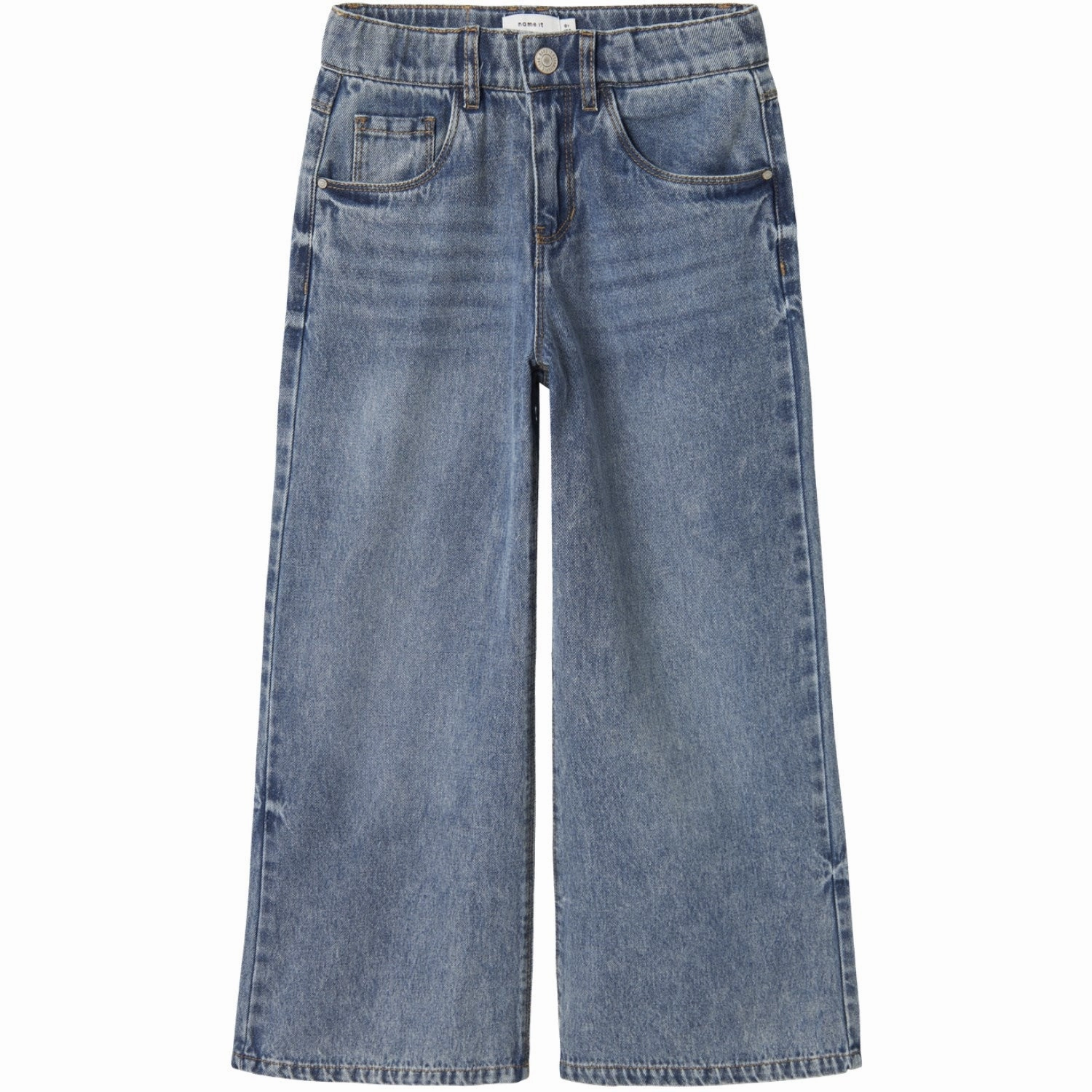Name It Medium Blue Denim Nkfbella Skater Xwide Jeans 3111-Za Noos Impeccable Attractive