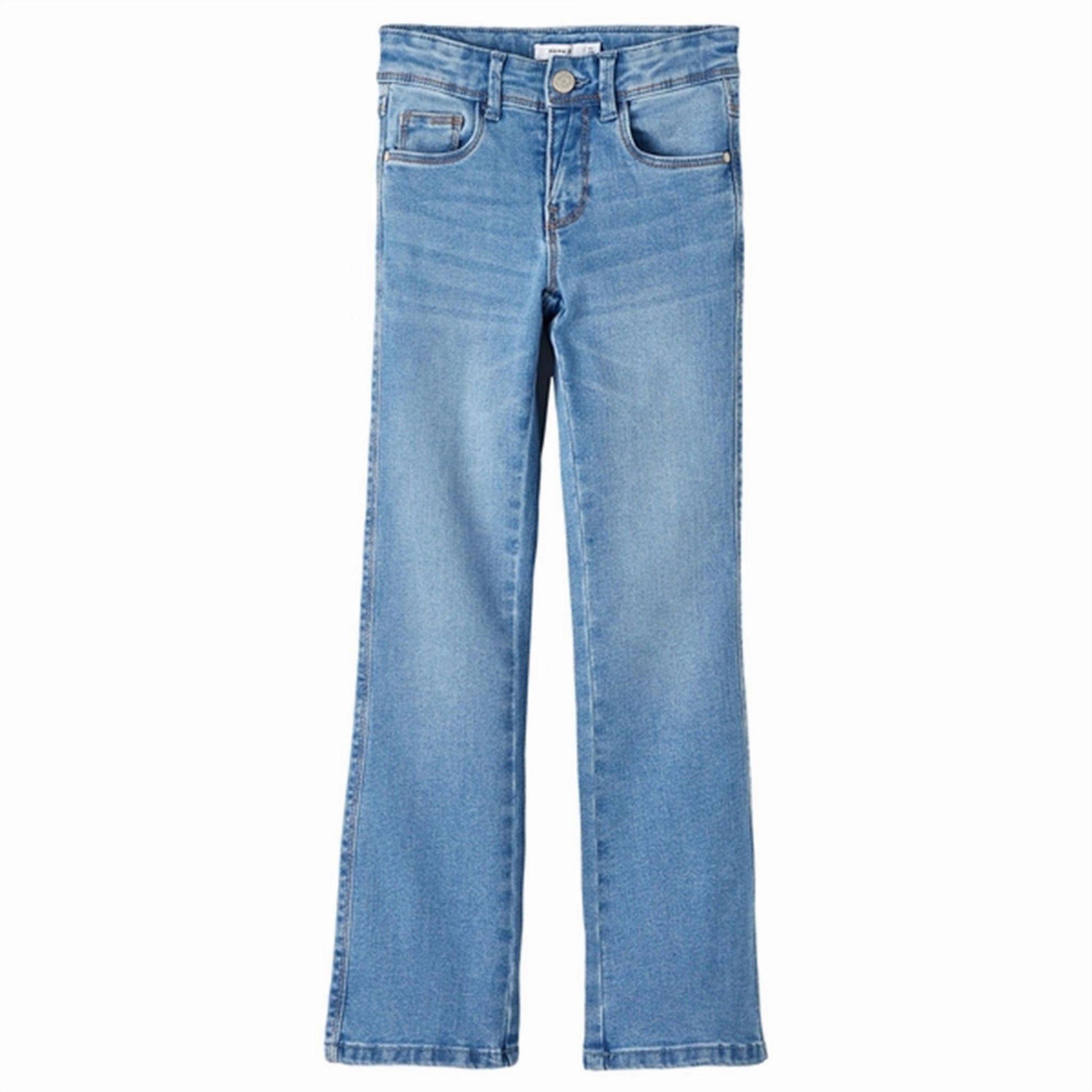 Esteemed Name it Medium Blue Denim Polly Skinny Boot Jeans Noos Magnetic
