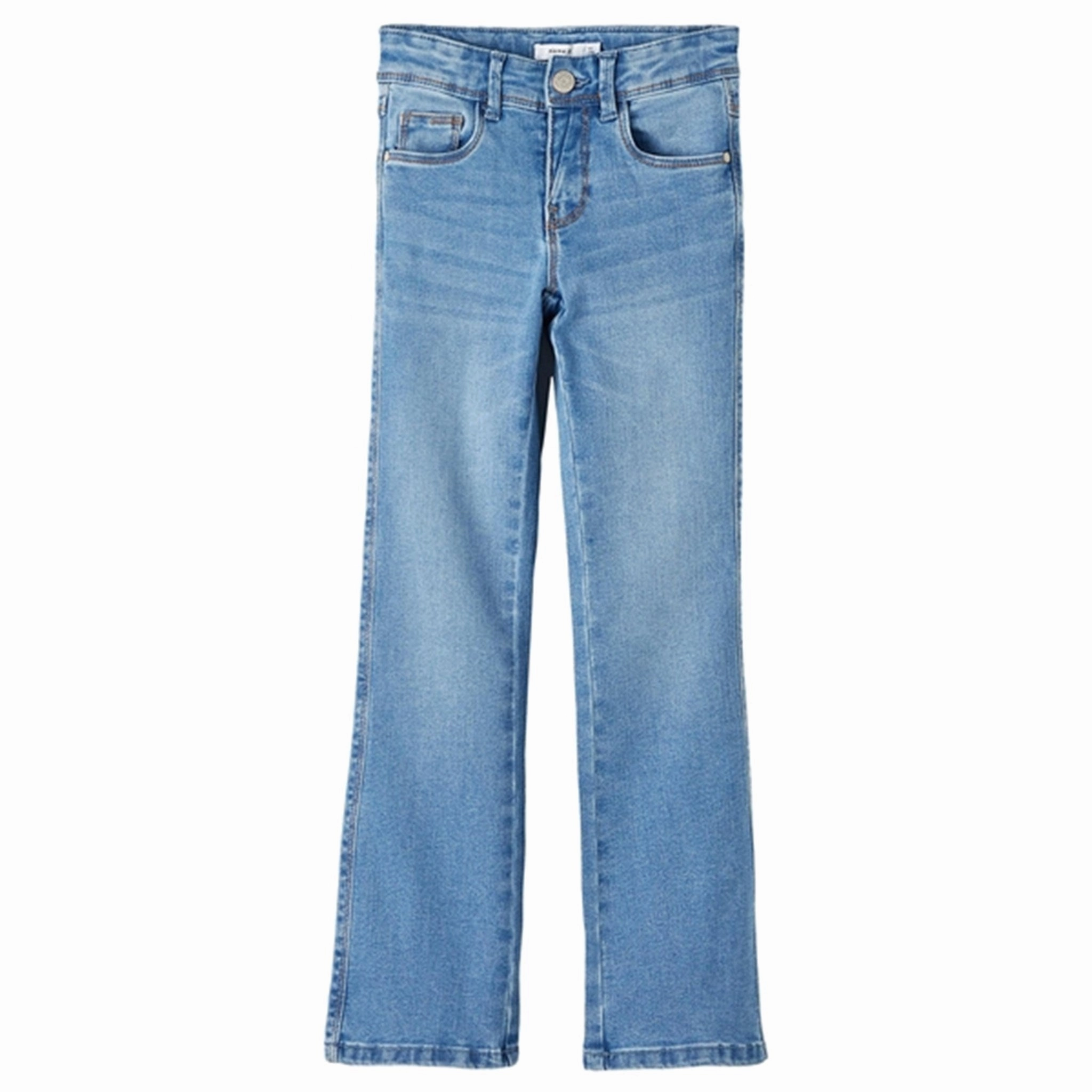 Rare Name it Medium Blue Denim Polly Skinny Boot Jeans Noos Iconic Brand