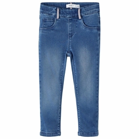 Name it Medium Blue Denim Salli Slim Denim Legging Noos Layered Edgy