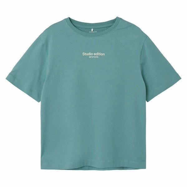 Ethical Name it Mineral Blue Brody T-Shirt Noos Fashion