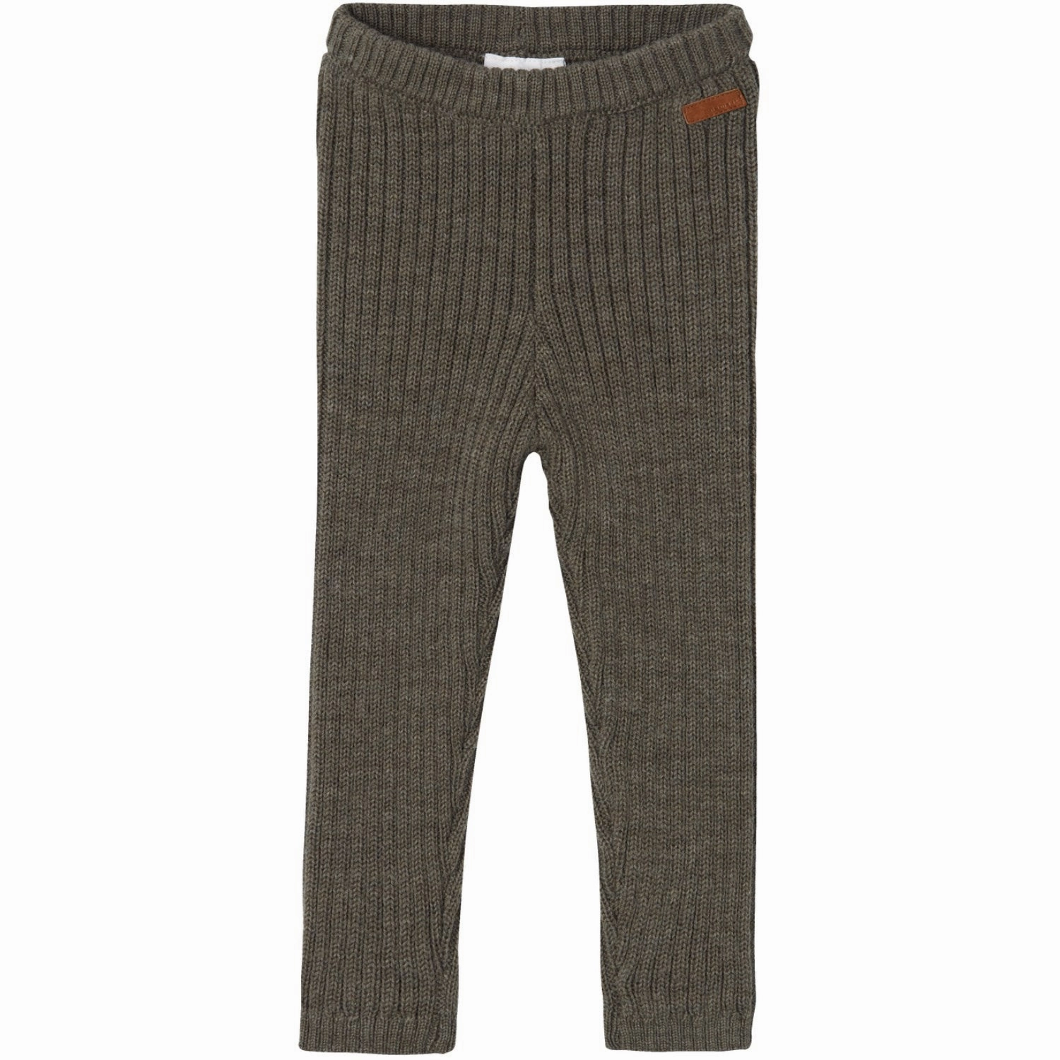 Name It Mulled Basil Wriss Wool Knit Long Johns Trailblazer Upscale