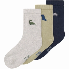 Name It Navy Blazer Bille 3-Pack Socks Valuable Captivating