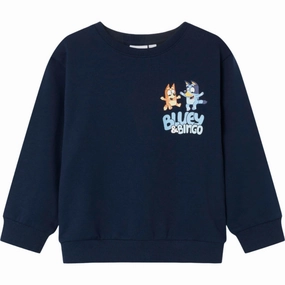 Name It Navy Blazer Nuse Bluey Regular Sweatshirt Timeless Fashion