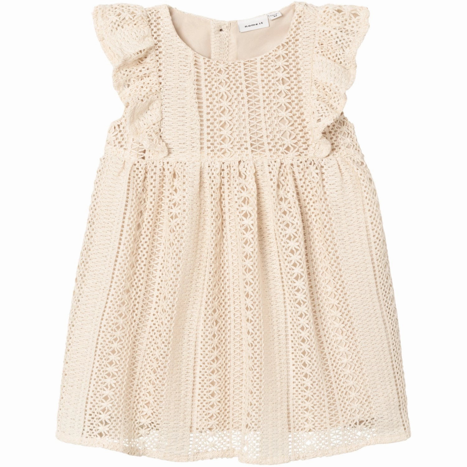Elite Name It Oatmeal Hisilka Spencer Dress Chic