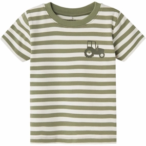 Name It Oil Green Jamo T-Shirt Alluring Gem