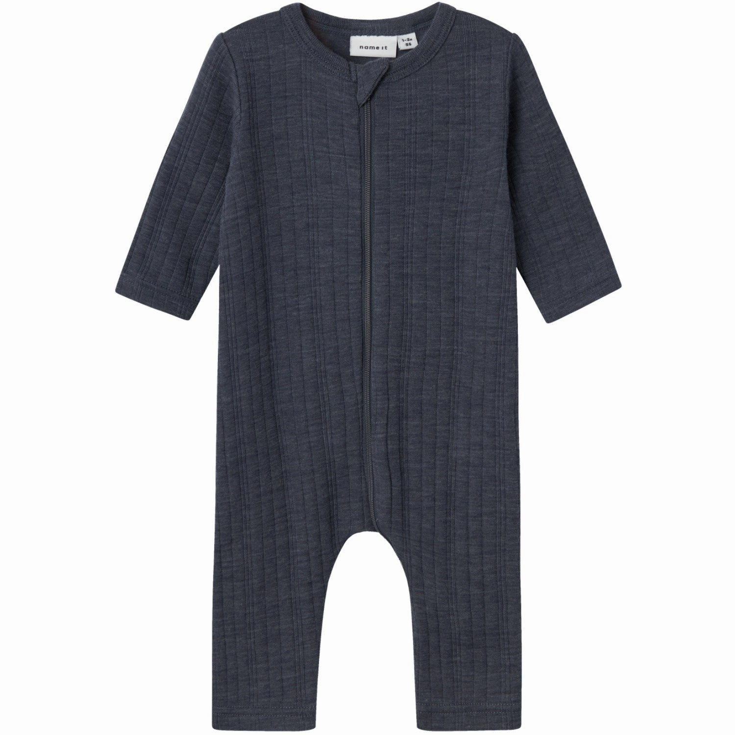 Innovation Name It Ombre Blue Wang Wool Needle Nightsuit Solid Noos Creative