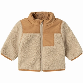 Name It Oxford Tan Mosie Teddy Jacket Upscale Supremacy