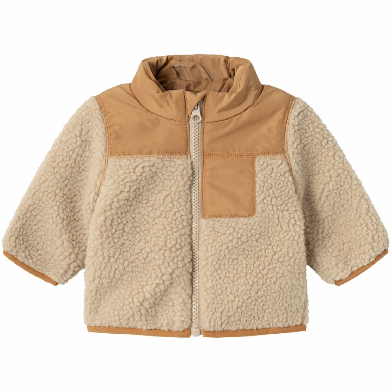 Name It Oxford Tan Mosie Teddy Jacket Sought-after Eco-friendly