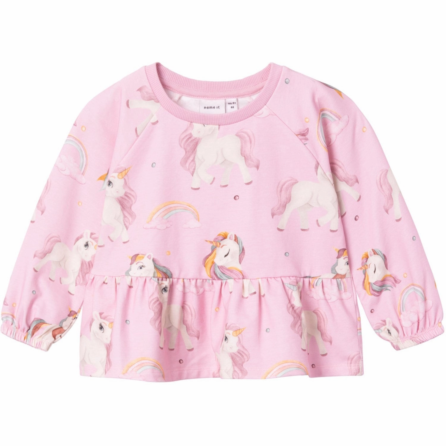Name It Parfait Pink Harumi Sweatshirt Ethereal Upscale