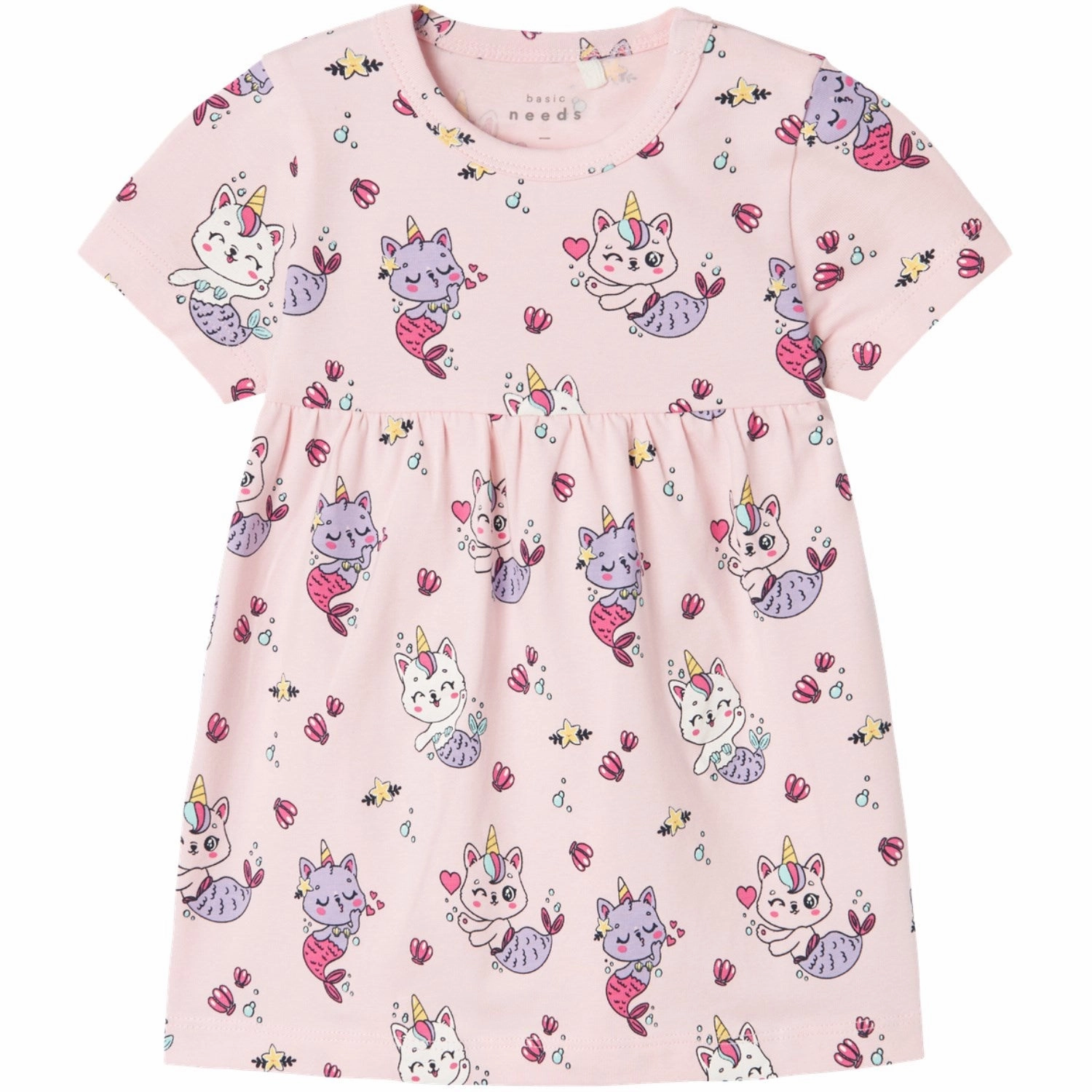 Name It Parfait Pink Mermaids Vandora Dress Masterpiece Chic