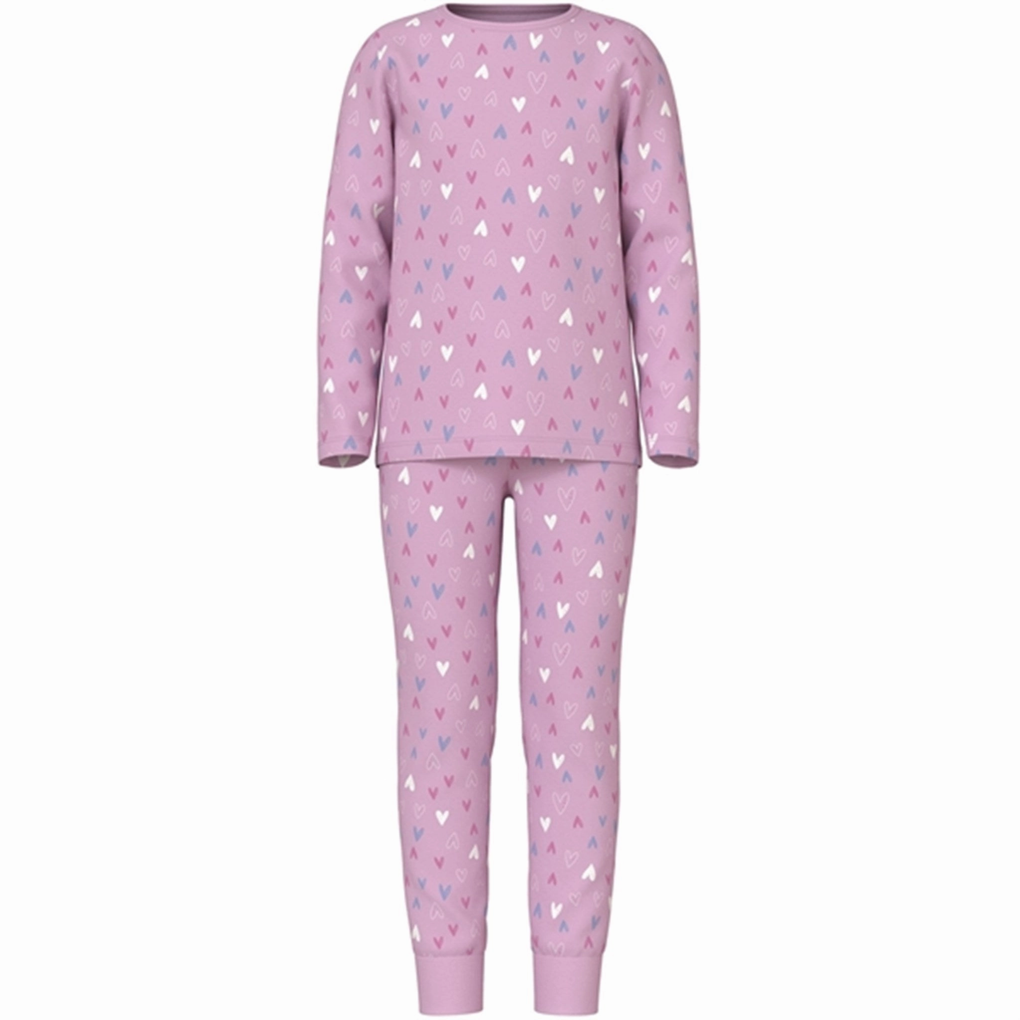 Innovation Name it Pink Lavender Hearts Nightset Noos Futuristic