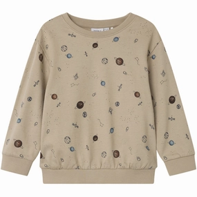 Name It Plaza Taupe Owen Regular Sweatshirt Ethical Exclusive